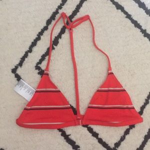🍕 Urban Outfitters Striped Bikini Sz S